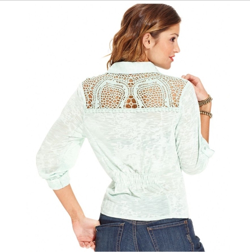 American Rag blouse, Macy's, $29.99