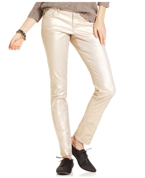 Gold jeans by American Rag, Macy's, $69.99